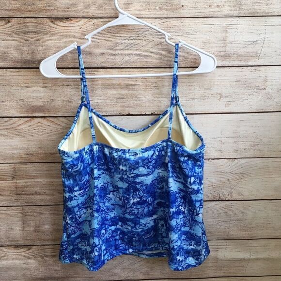 IT FIGURES! TWO PIECE SWIMSUIT IN BLUE PRINT‎ - Picture 7 of 8